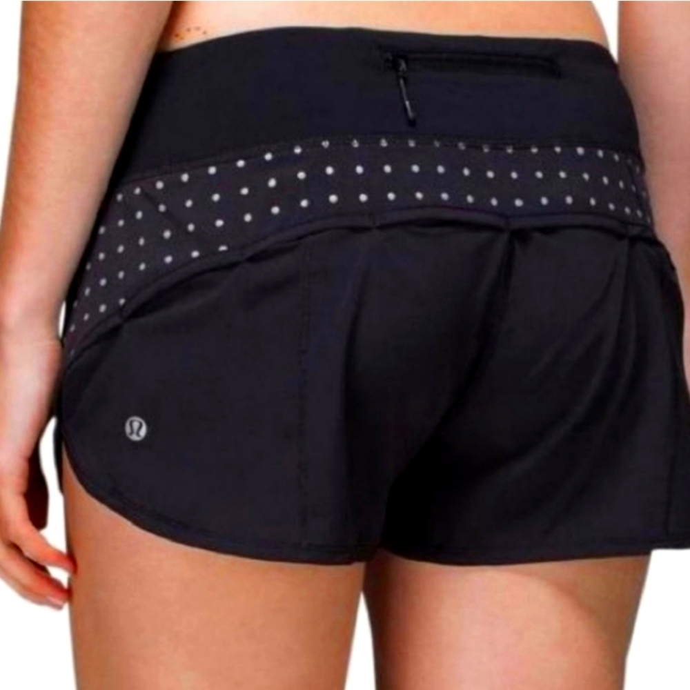 Lululemon speed up short polkadot